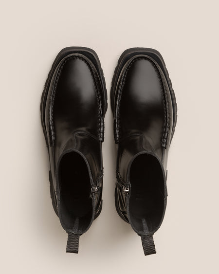 ANDREU SPORT - Low-calf Zipped Boot