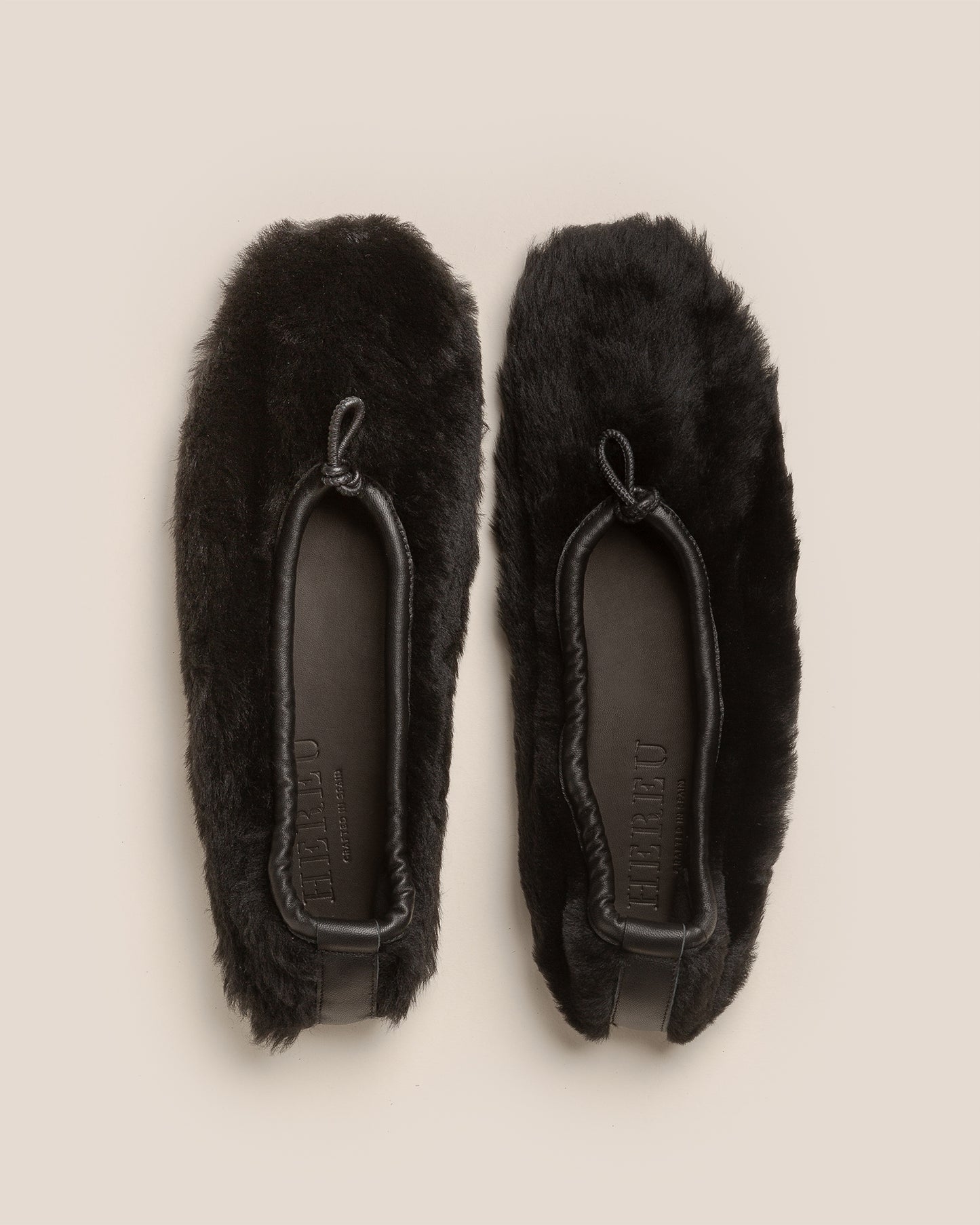 PUNTERA SHEARLING - Flat Pump