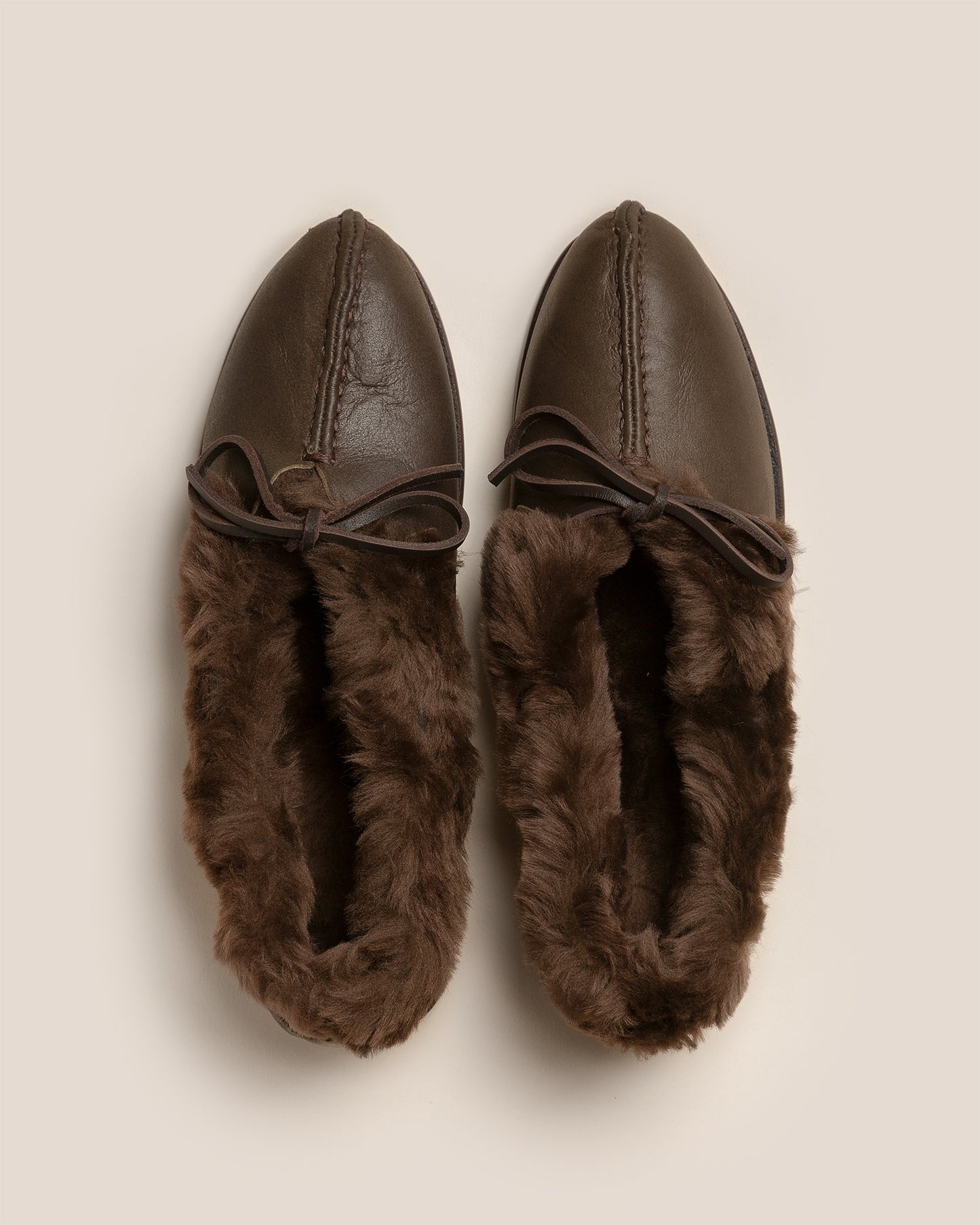 TILLA SHEARLING - Deconstructed Suede Babouche