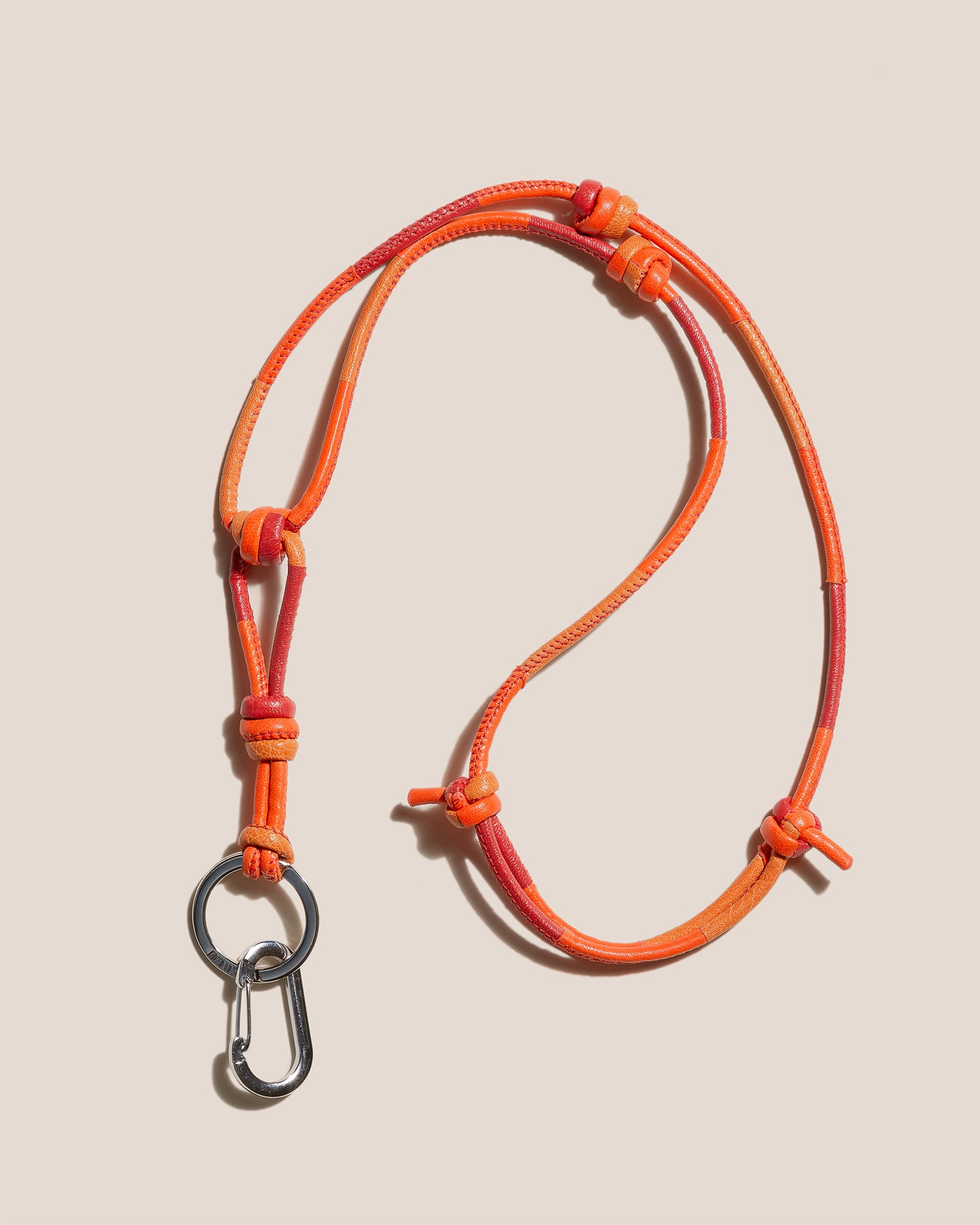 TARONGER KEYCHAIN - Hand-Knotted Patchwork Keychain