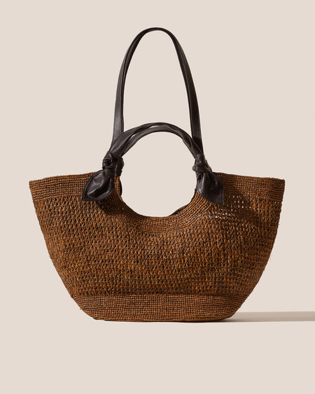 FONOL L RAFFIA - Crocheted Raffia Basket