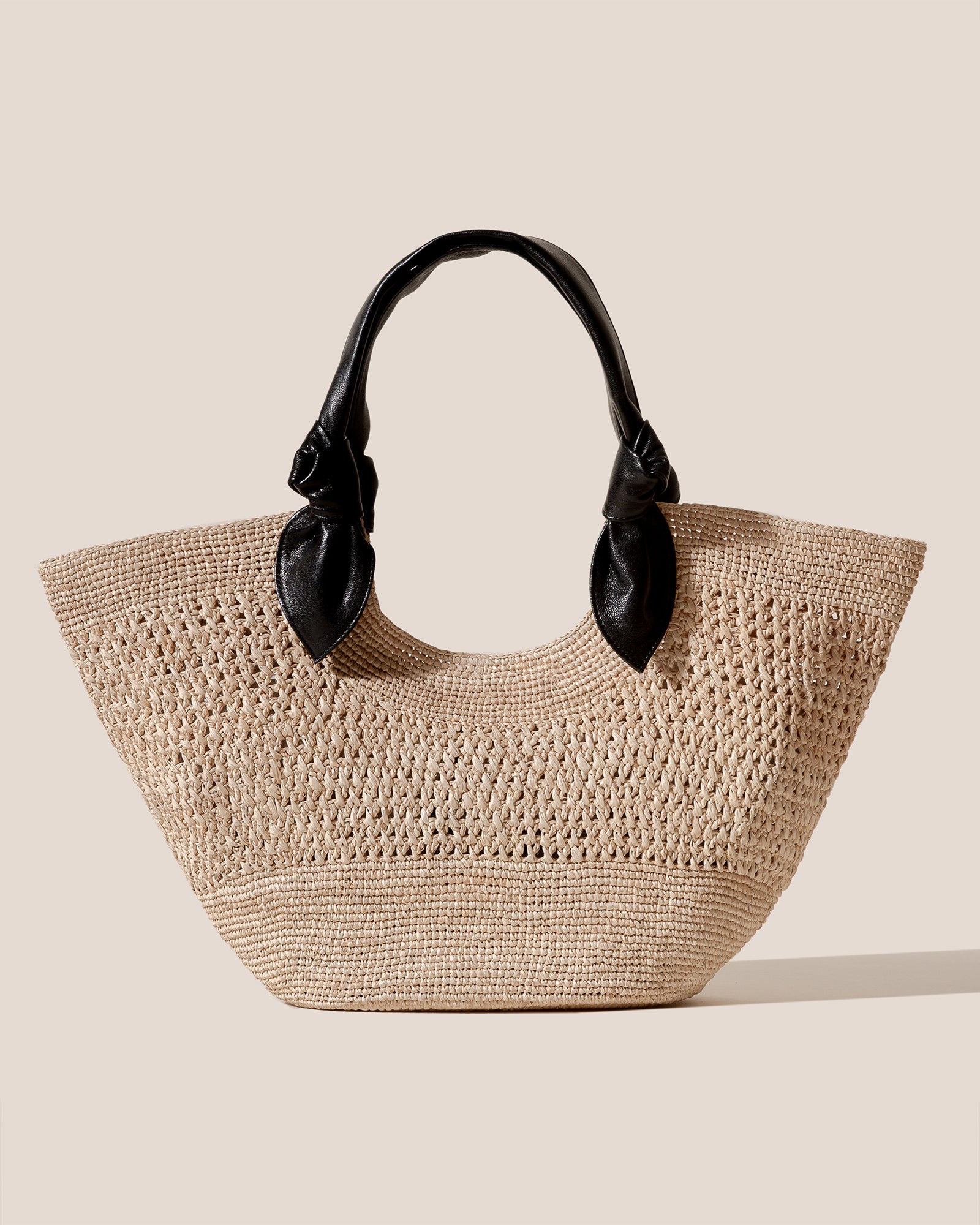 スペイン発 ♪ HEREU ☆ FONOL - Crocheted Raffia Basket FONOL - Crocheted Raffia Basket – Hereu Studio