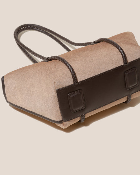 FORNA CALF HAIR - Leather-Framed Shoulder Bag