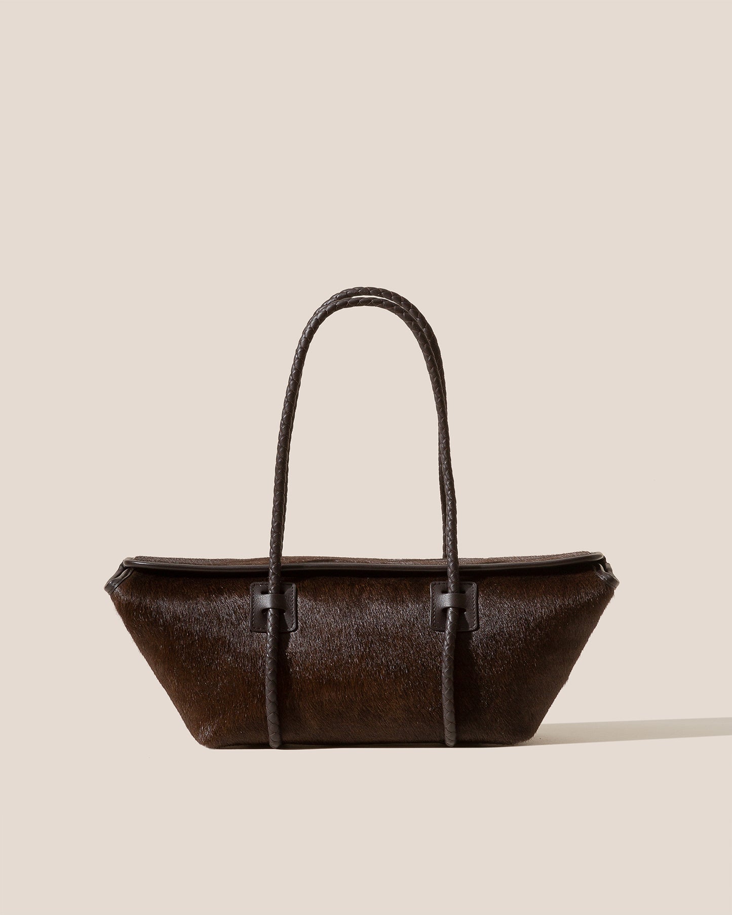 FORNA CALF HAIR - Leather Framed Shoulder Bag