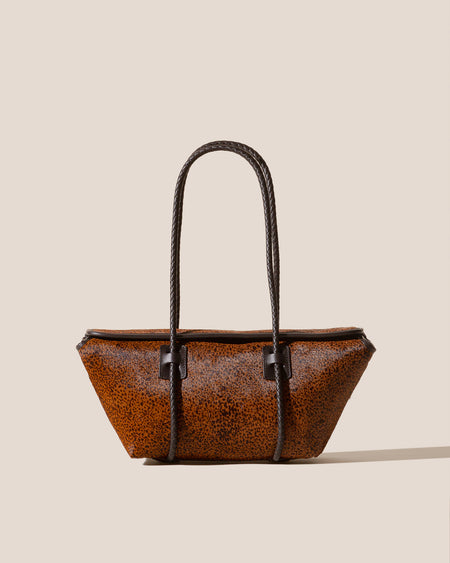 FORNA CALF HAIR - Leather-Framed Shoulder Bag