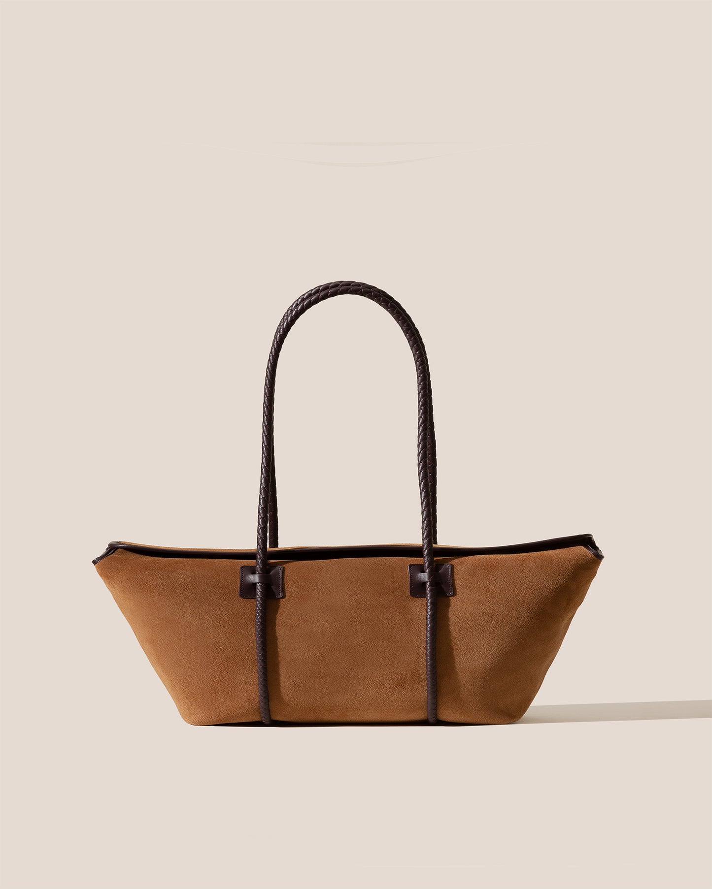 FORNA SUEDE - Leather Framed Shoulder Bag