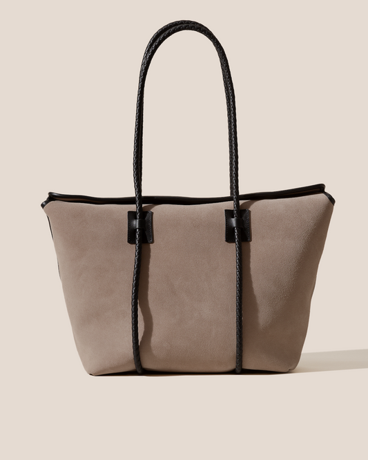 FORNA TOTE SUEDE - Leather Framed Shoulder Bag