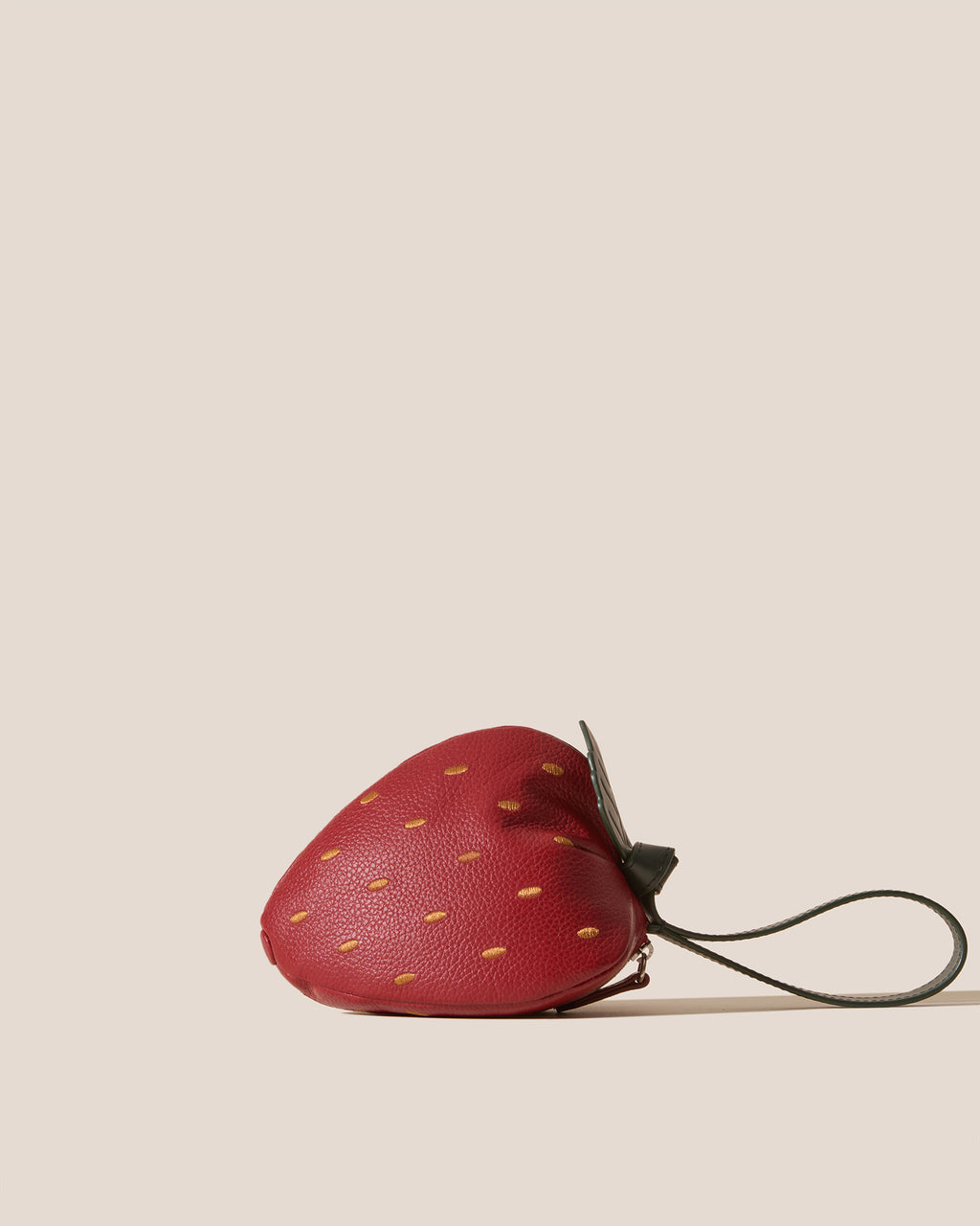 FRAULA - Strawberry-Shaped Leather Coin Purse