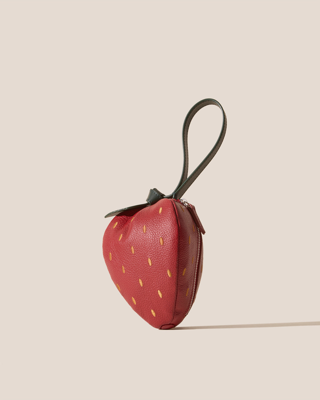 FRAULA - Strawberry-Shaped Leather Coin Purse