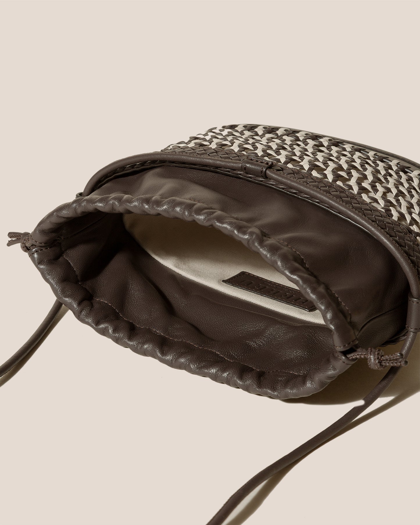 GAIA - Woven Bucket Crossbody Bag