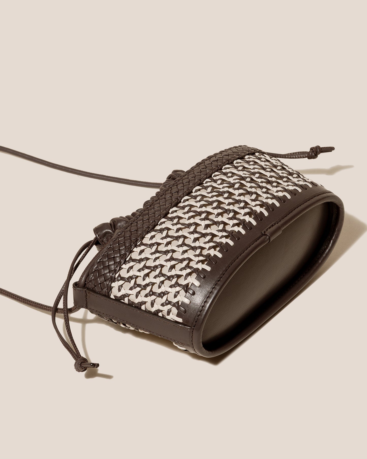 GAIA - Woven Bucket Crossbody Bag