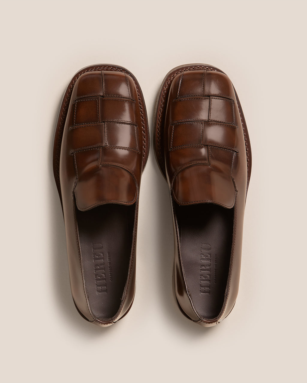 GUERA POLISHED - Interwoven Slip-On Loafer