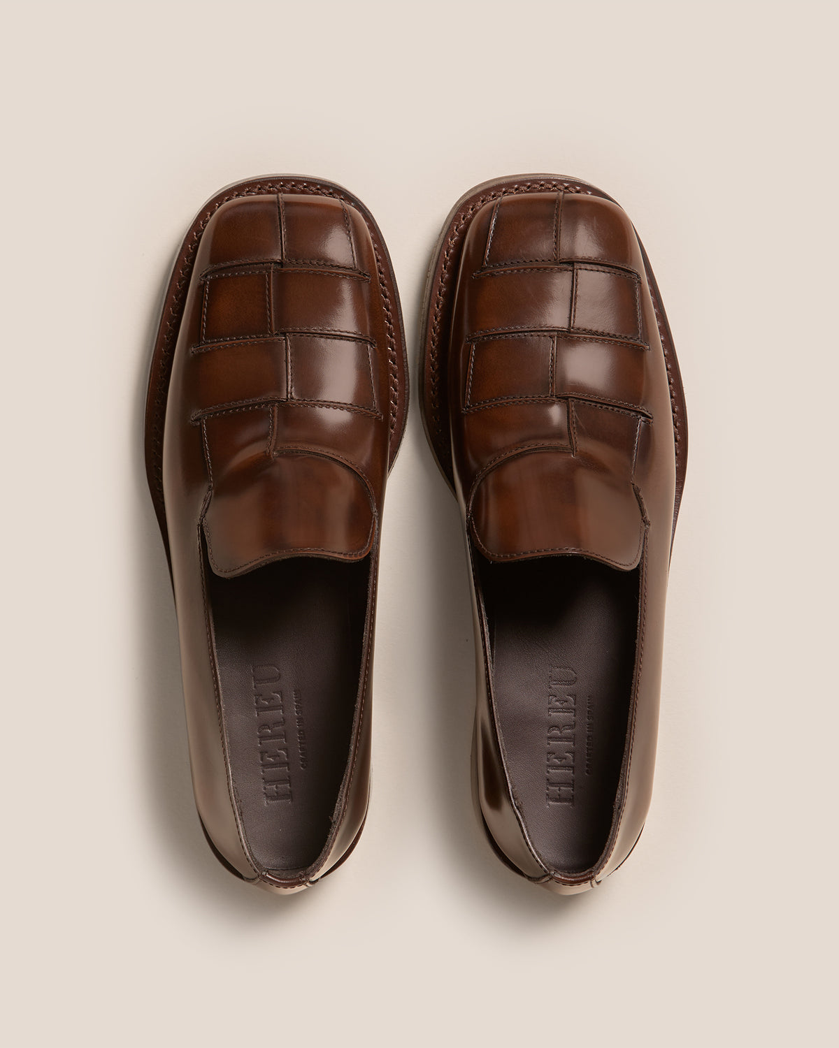 GUERA POLISHED - Interwoven Slip-On Loafer
