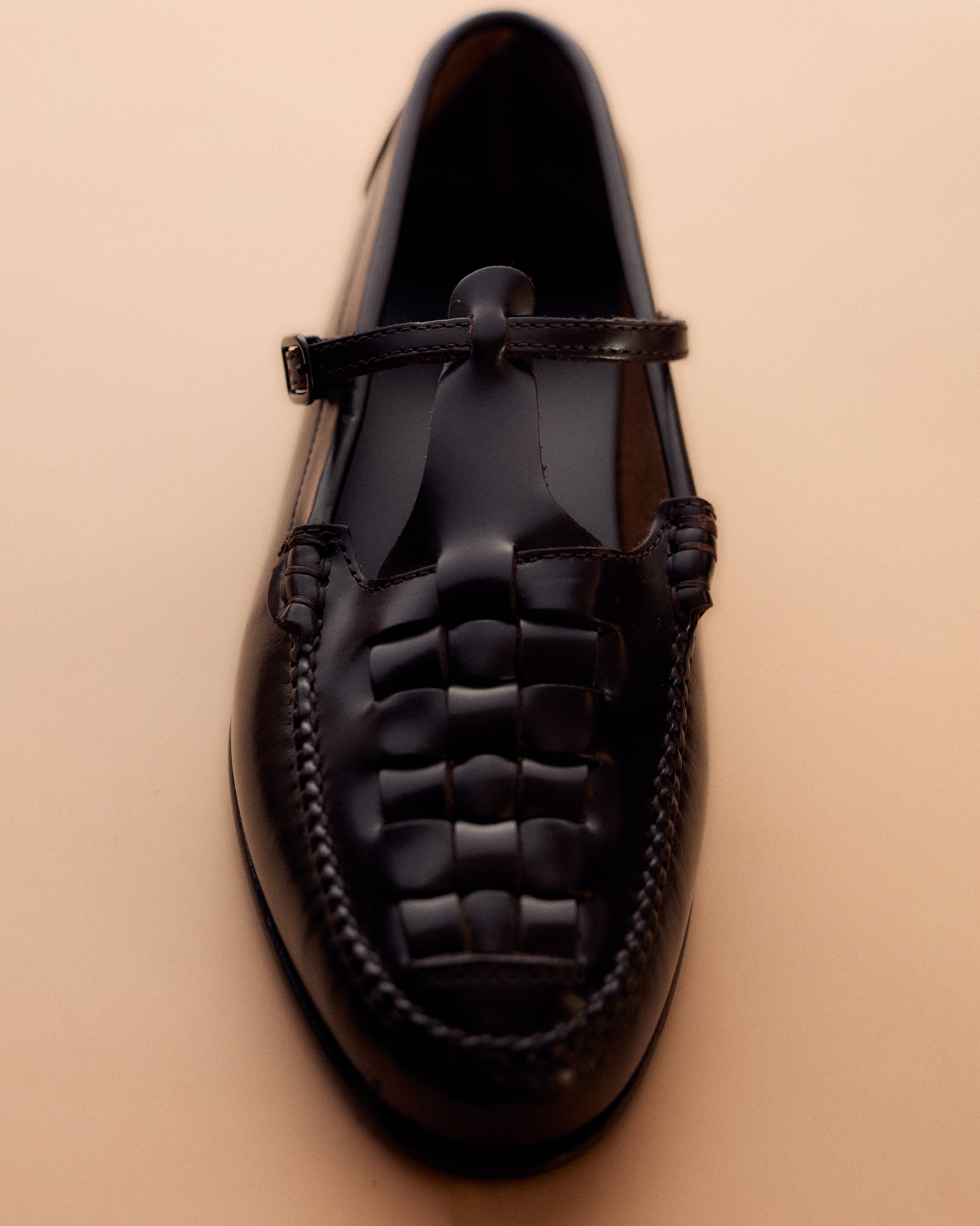 MAQUEDA - Interwoven T-Bar Loafer