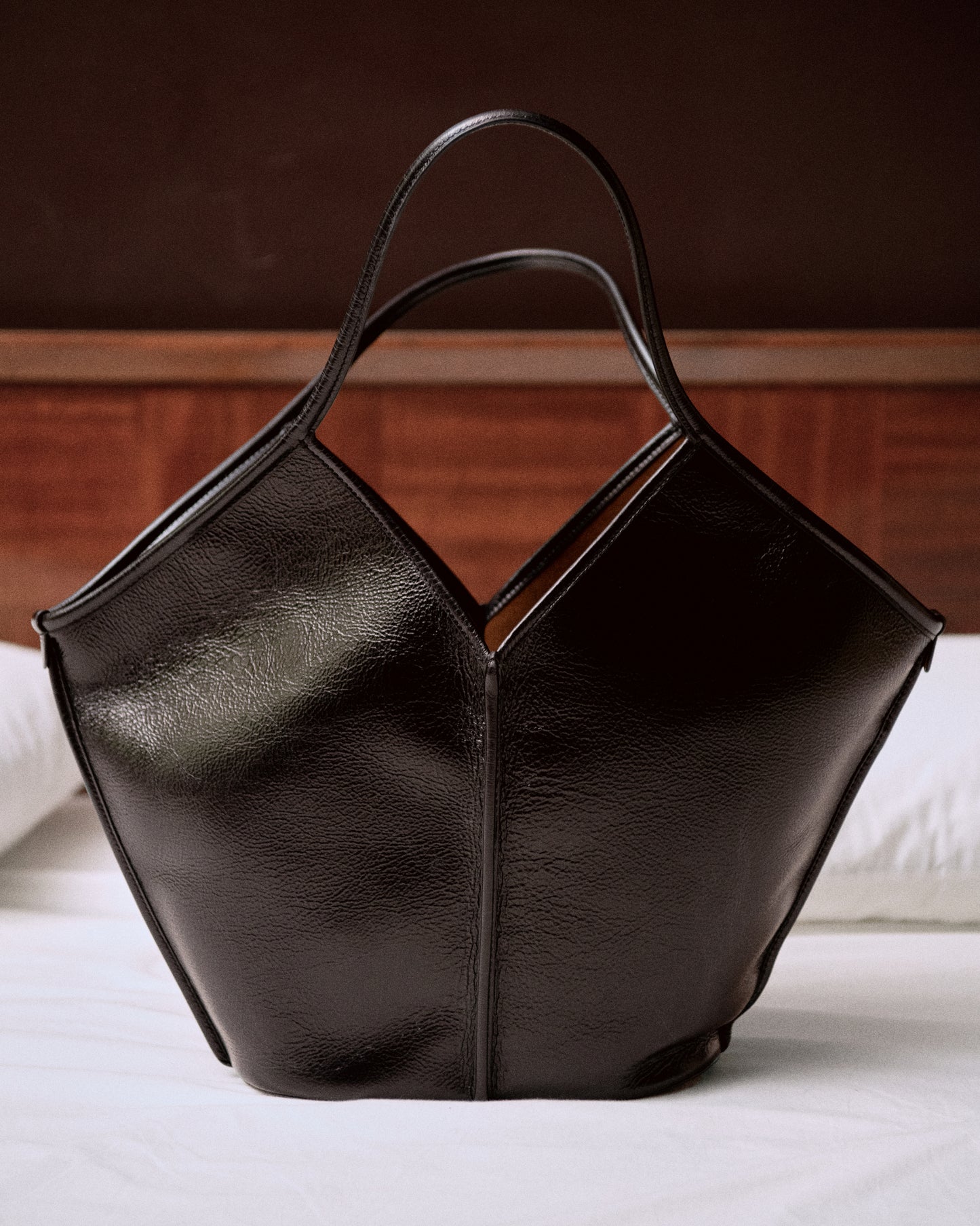 CALELLA DISTRESSED - Leather Tote Bag