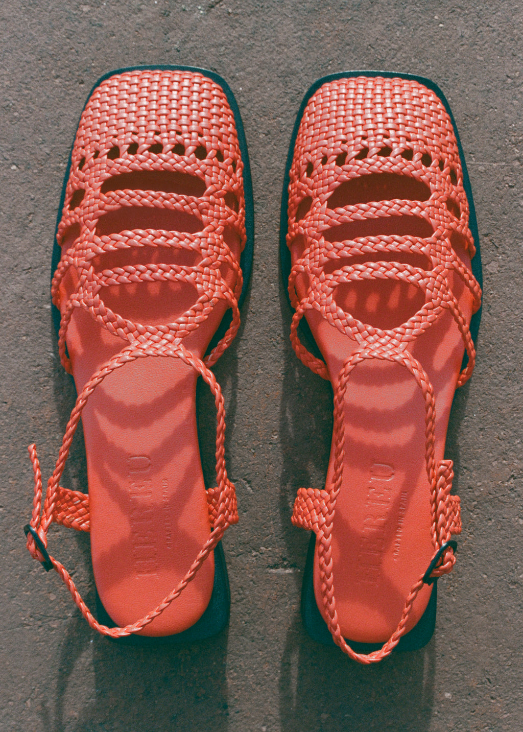 BARANA - Woven Slingback Mule