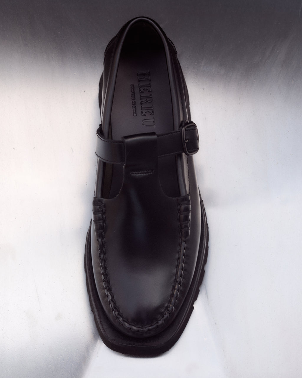 ALBER SPORT - FOR ALL - Tread Sole T-Bar Loafer