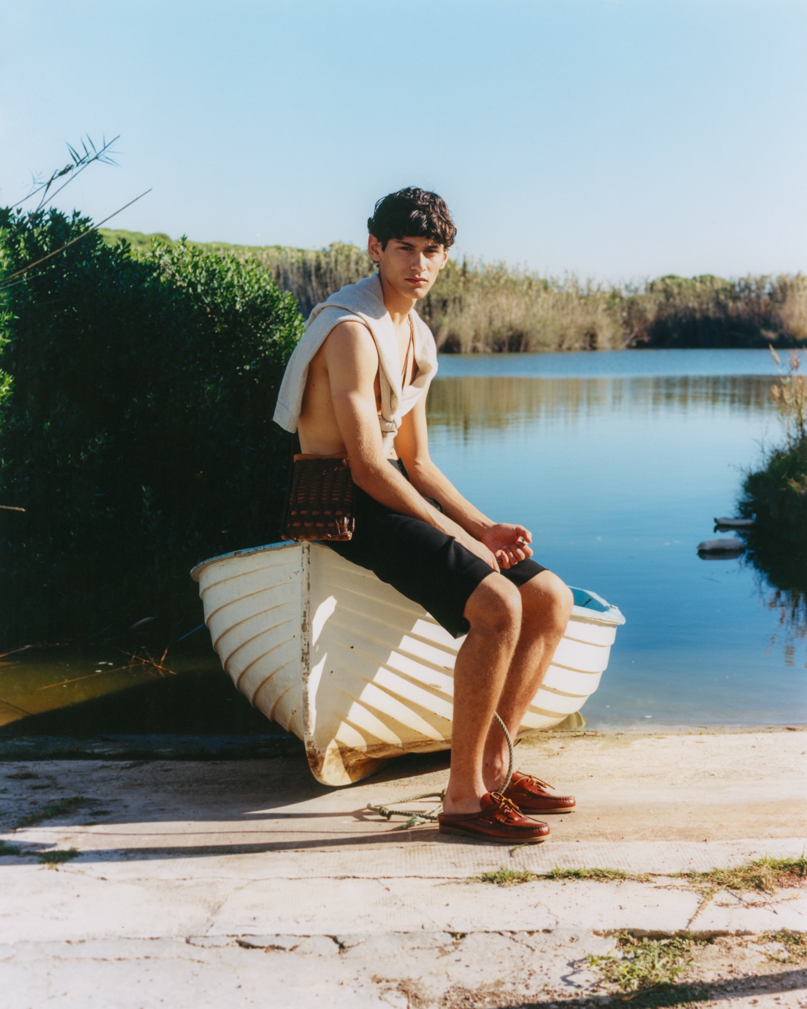 SALER MULE NAUTIC - Men's Mule Lace-up Loafer