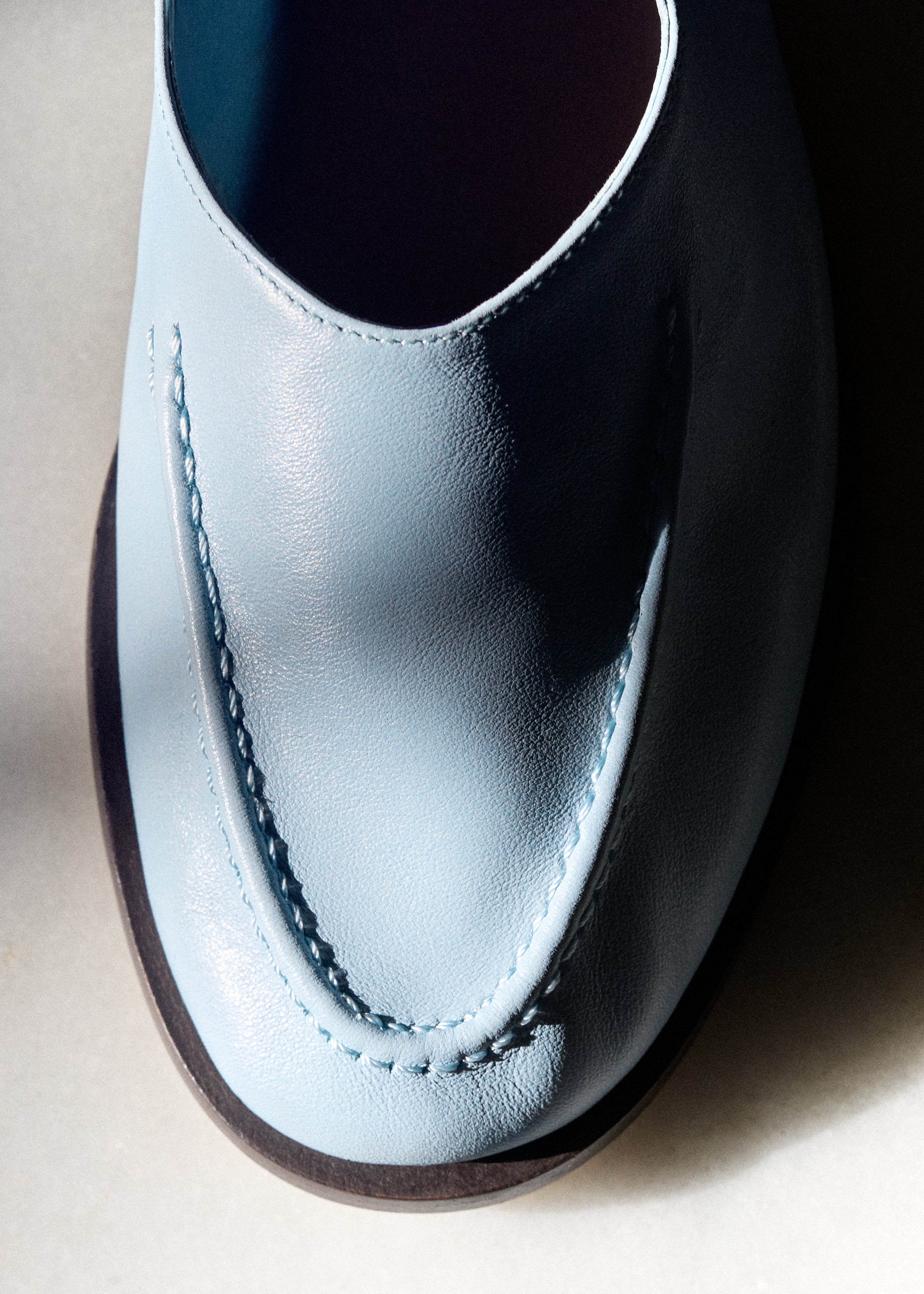 JULIOL SLINGBACK - High-Cut Deconstructed Slingback Loafer – Hereu