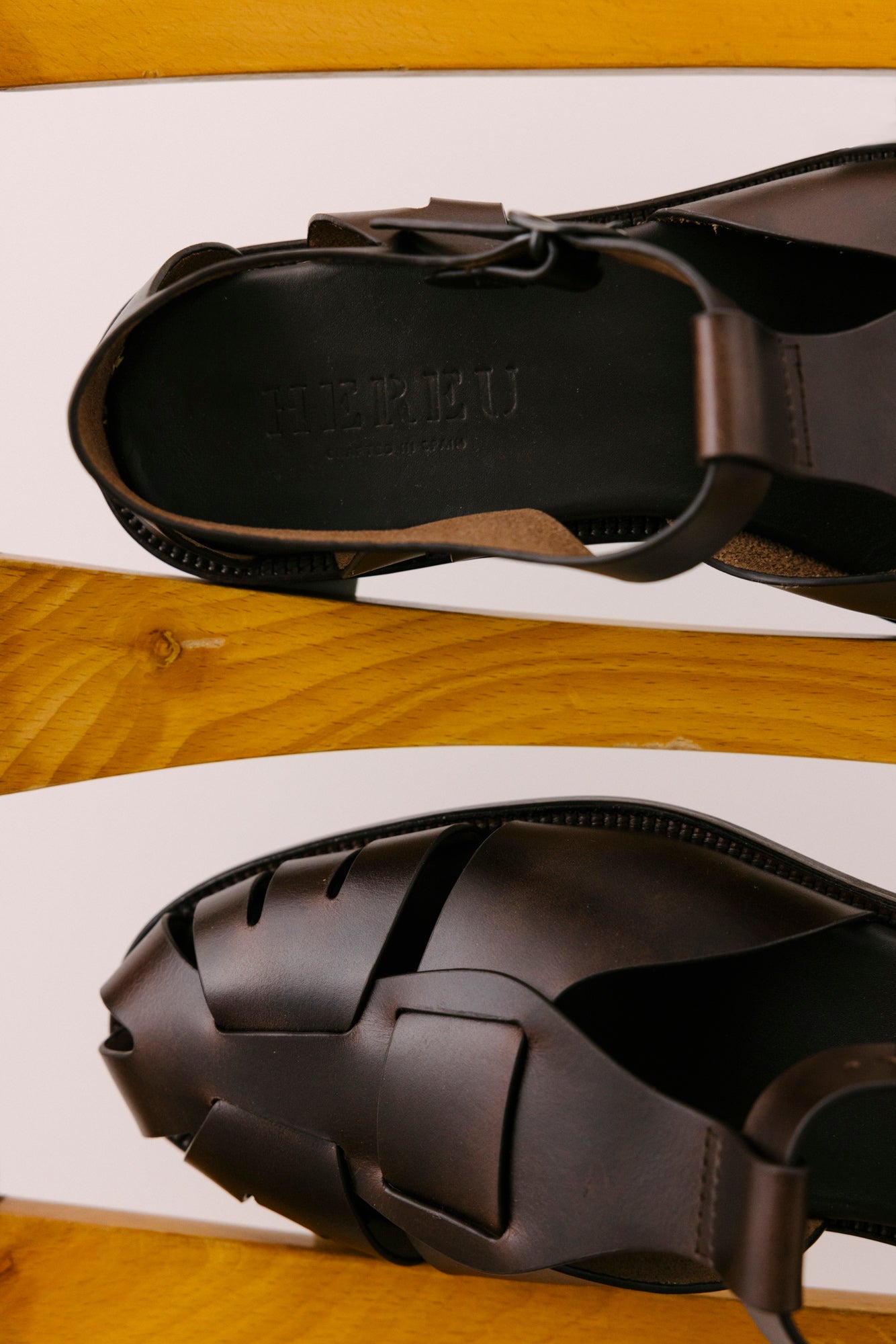 HEREU【関税送料込み＆SALE価格】SANDALS PESCA VEG-TAN - Men's Fisherman Sandal – Hereu Studio