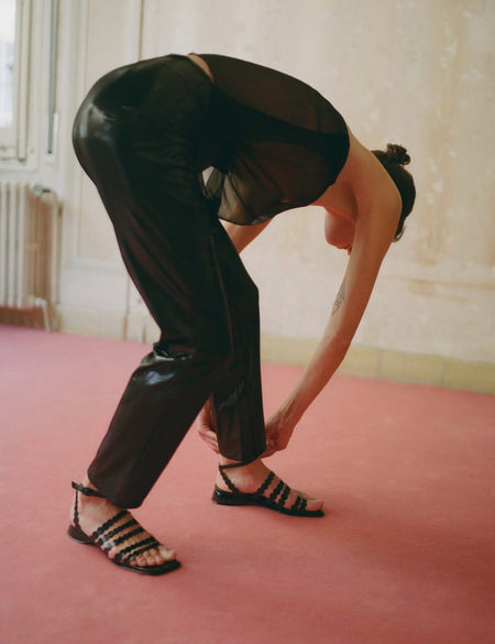 SAVINA - Circle Detail Strappy Sandal