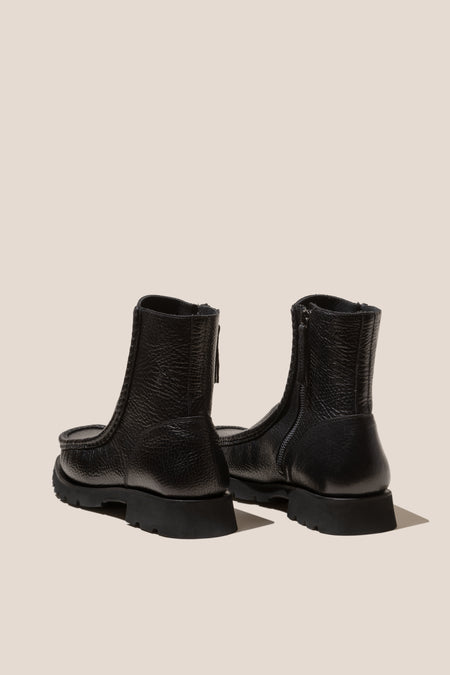 RIERA SPORT GRAINY - Men's Moc Toe Low-calf Boot