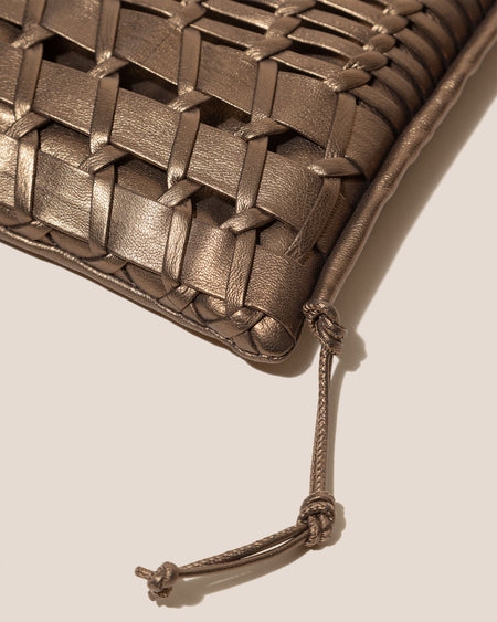 TRENA METALLIC - Flat Square Crossbody Bag