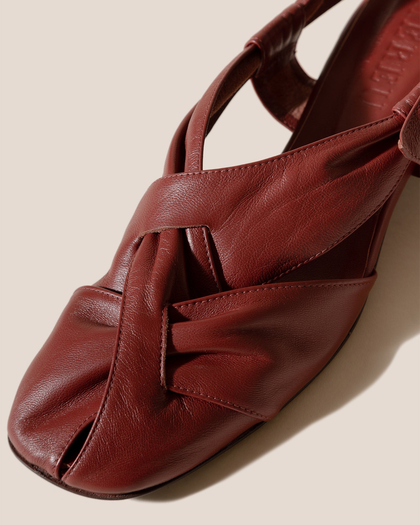 MAIA - Ruched Interlaced Sandal