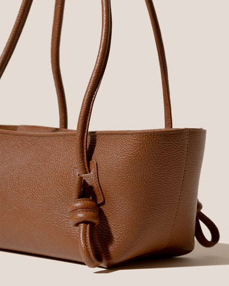 FLECA GRAINY - Knotted-handle  Shoulder Bag