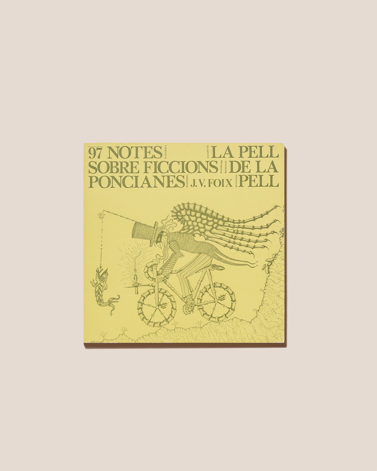 97 NOTES SOBRE FICCIONS PONCIANES - J.V. Foix Book
