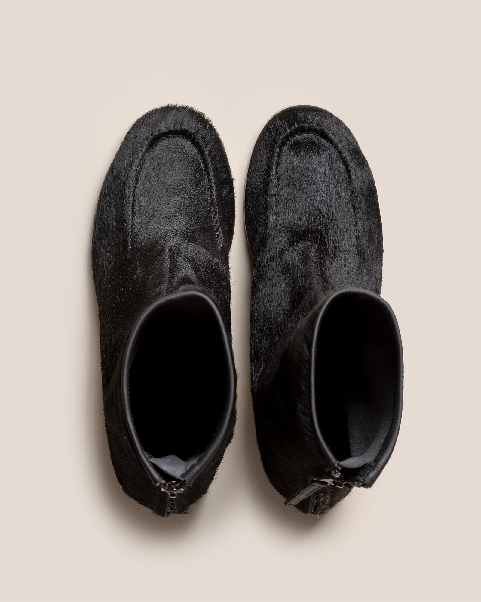 Ty　HEREU レザーブーツ 編み込みデザイン Women's Boots – Hereu Studio