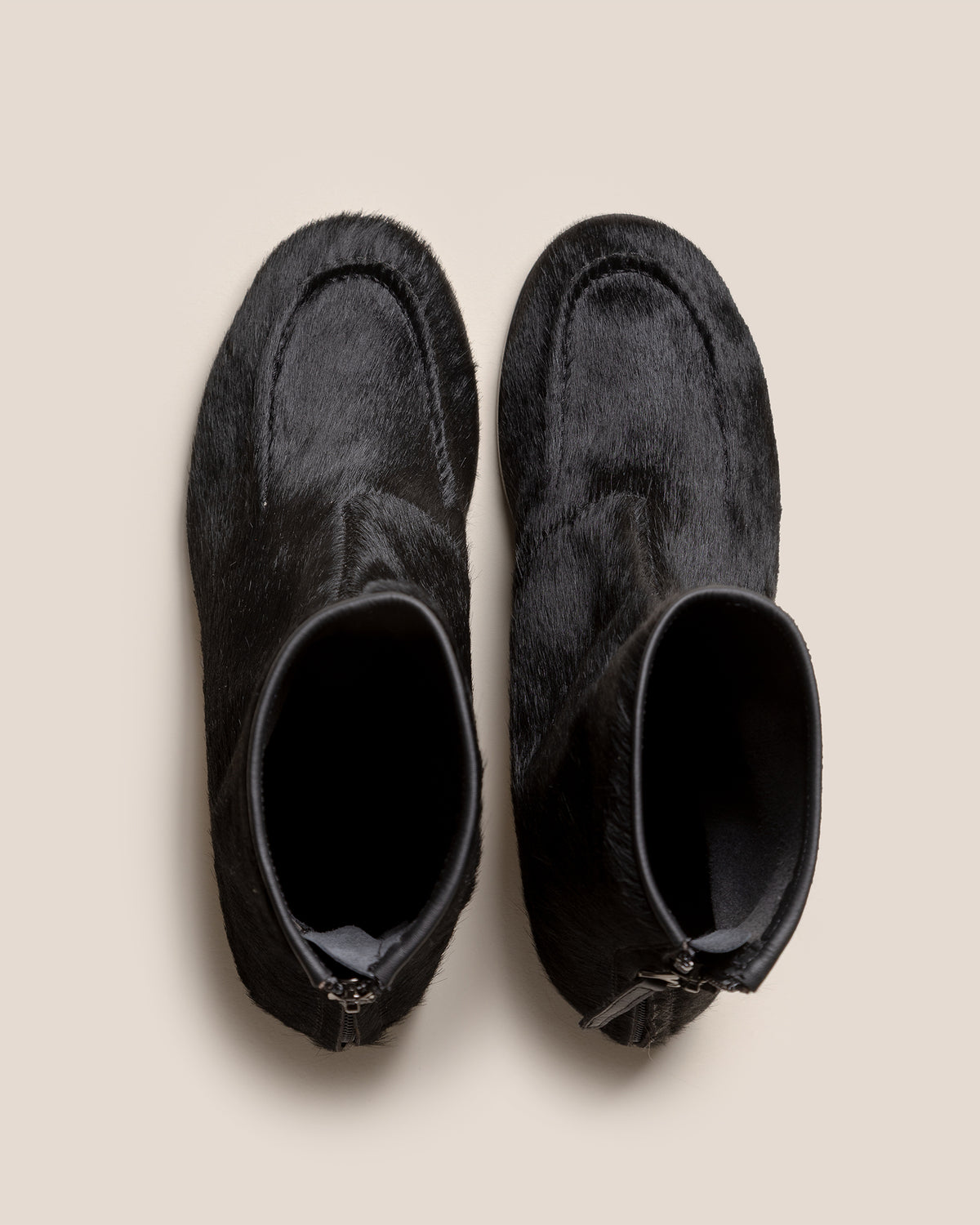 JULIOL BOOT CALF HAIR HEELED - Soft Low-Calf Boot