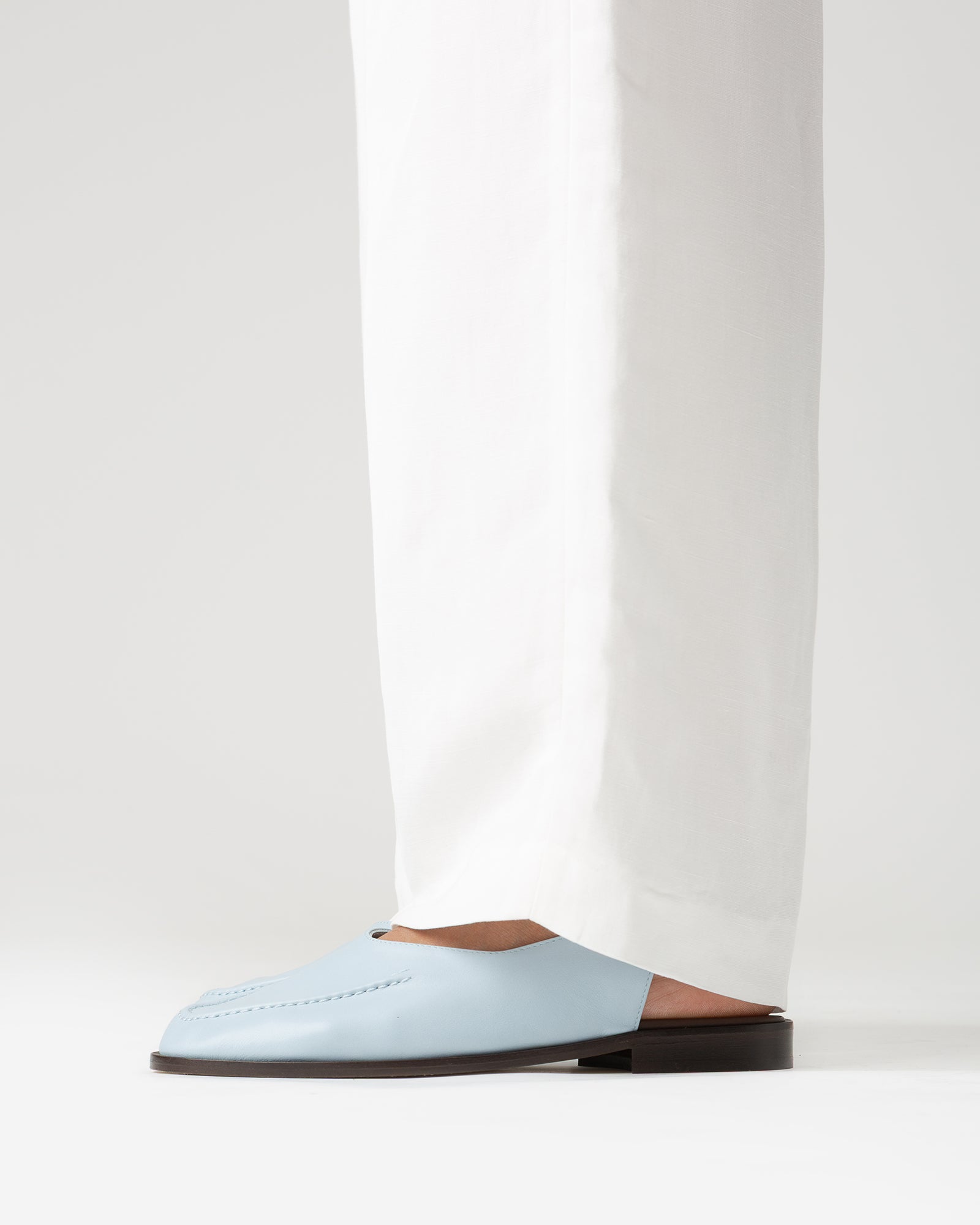 JULIOL SLINGBACK - High-Cut Deconstructed Slingback Loafer – Hereu
