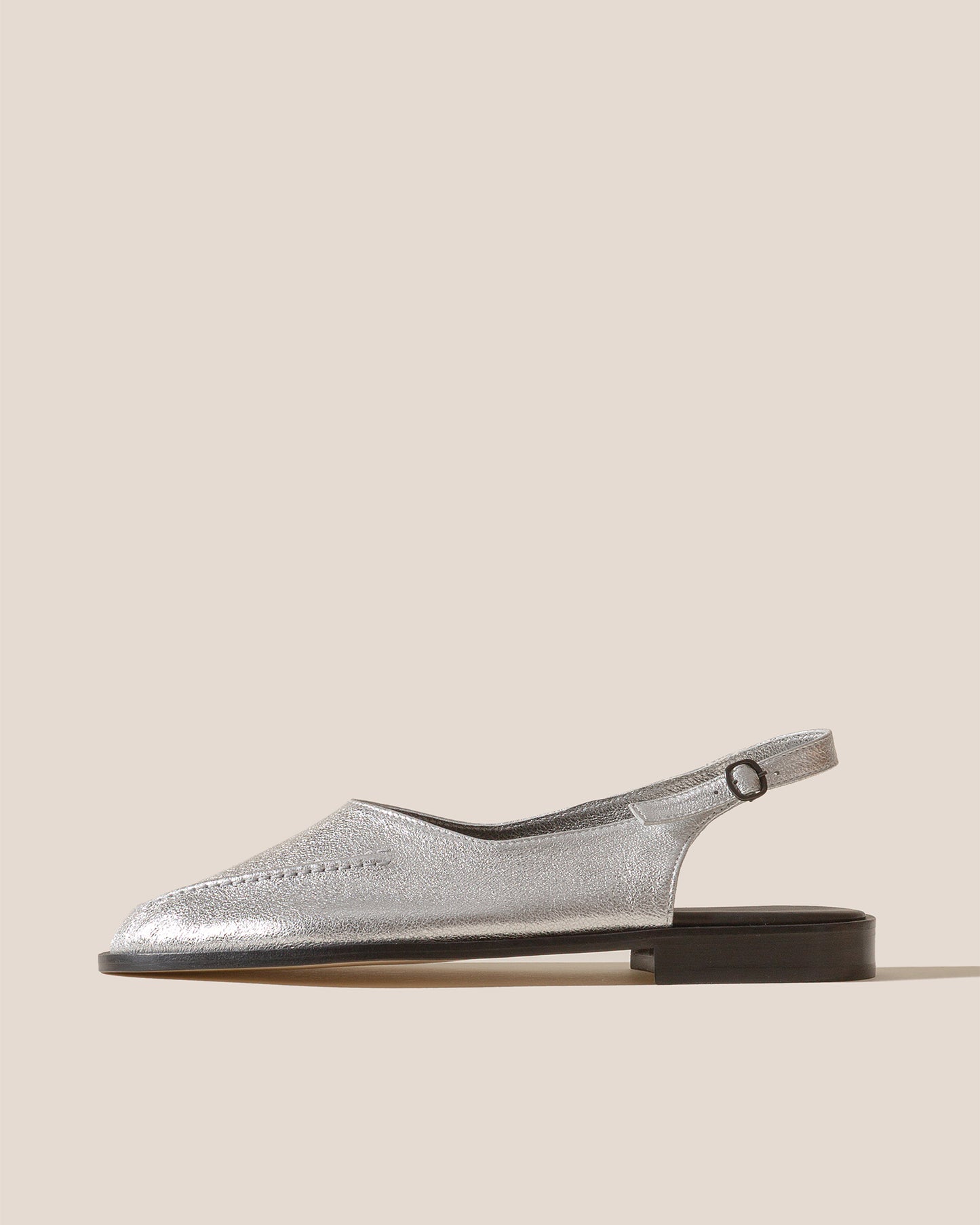 JULIOL SLINGBACK METALLIC - High-Cut Deconstructed Slingback Loafer