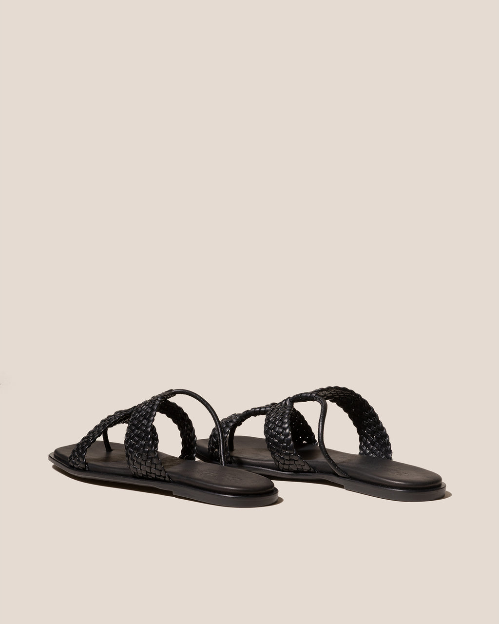 LINA WOVEN - Strappy Toe-Post Sandal