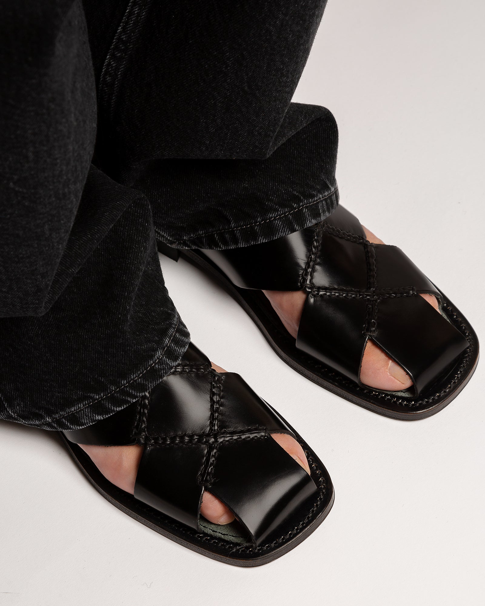 【HEREU】LLANO Slingback Sandal LLANO - Slingback Sandal – Hereu Studio