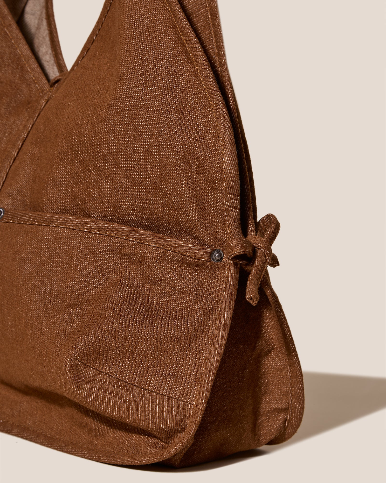 LLIGAM - Hobo-Shaped Cotton Crossbody Bag