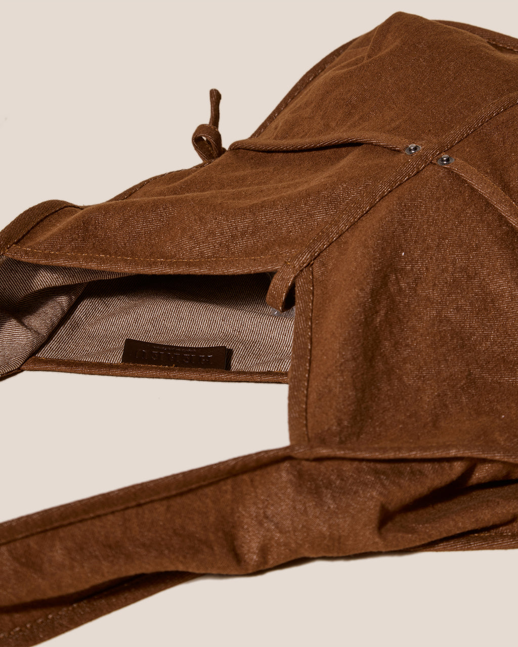 LLIGAM - Hobo-Shaped Cotton Crossbody Bag