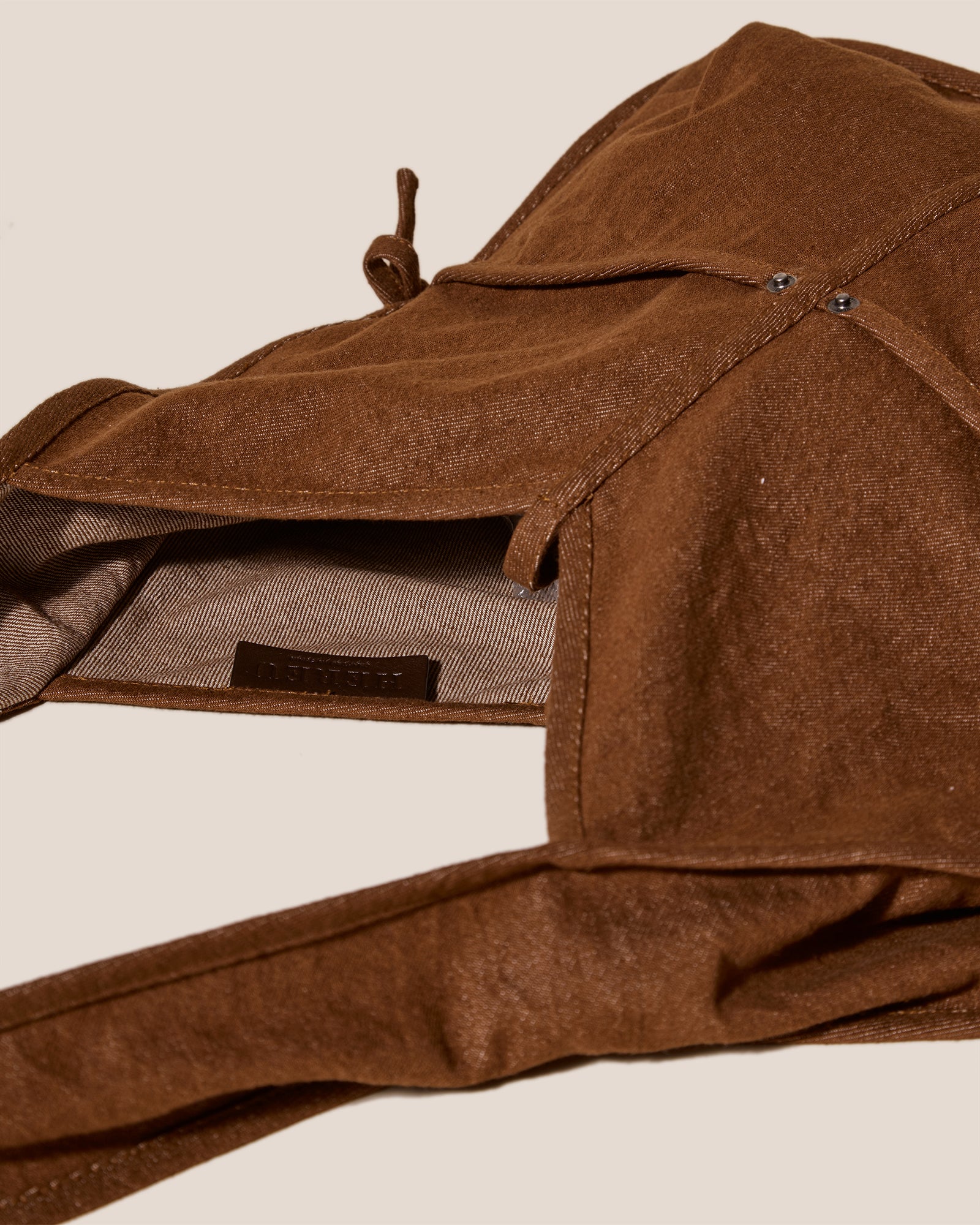 LLIGAM - Hobo-Shaped Cotton Crossbody Bag