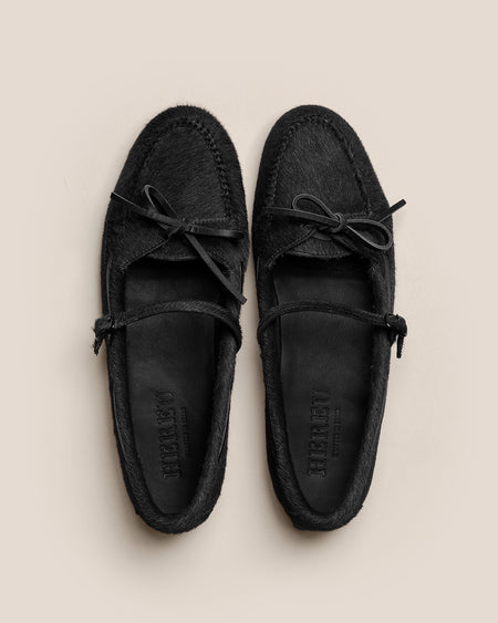 LOREA CALF HAIR - Mary Jane Loafer