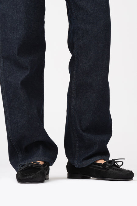 LOREA CALF HAIR - Mary Jane Loafer