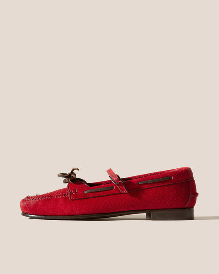 LOREA CALF HAIR - Mary Jane Loafer