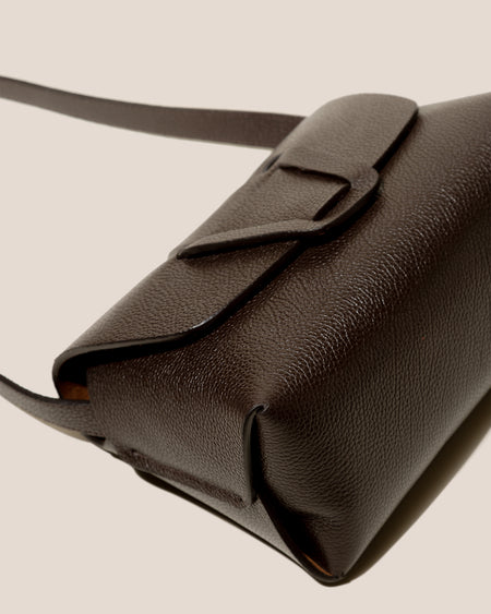 MABRA CROSSBODY GRAINY - Woven Detailed Crossbody Bag