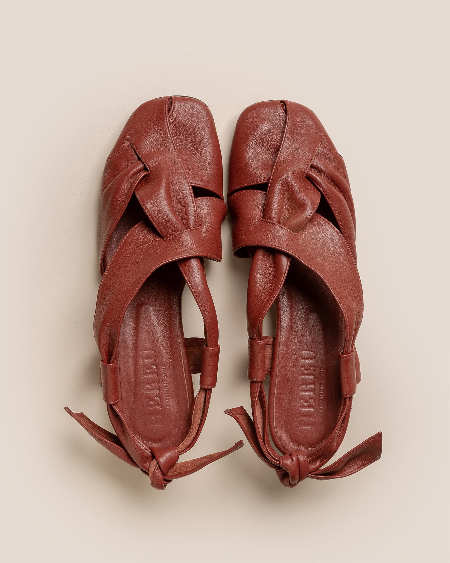 MAIA - Ruched Interlaced Sandal