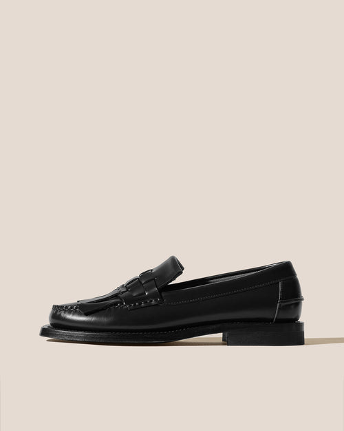 UTILITARIAN GY Loafer Black Leather Minimalist Slip On EU 42 Men’s US 9 NWOB GY LOAFER in black – UTILITARIAN - Gender Neutral Fashion main image 2
