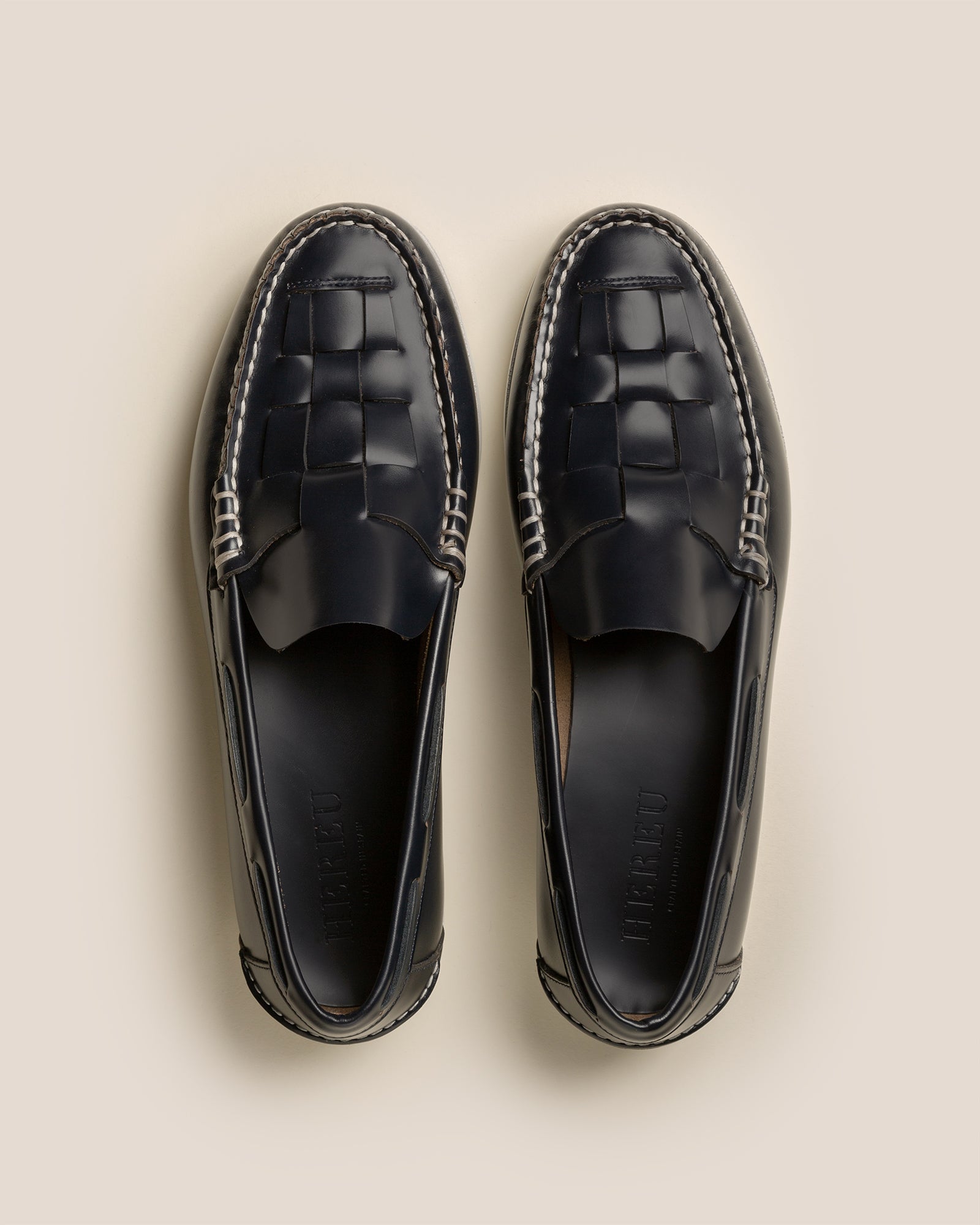 NOMBELA NAUTIC - Men's Interwoven Detail Slip-On Loafer