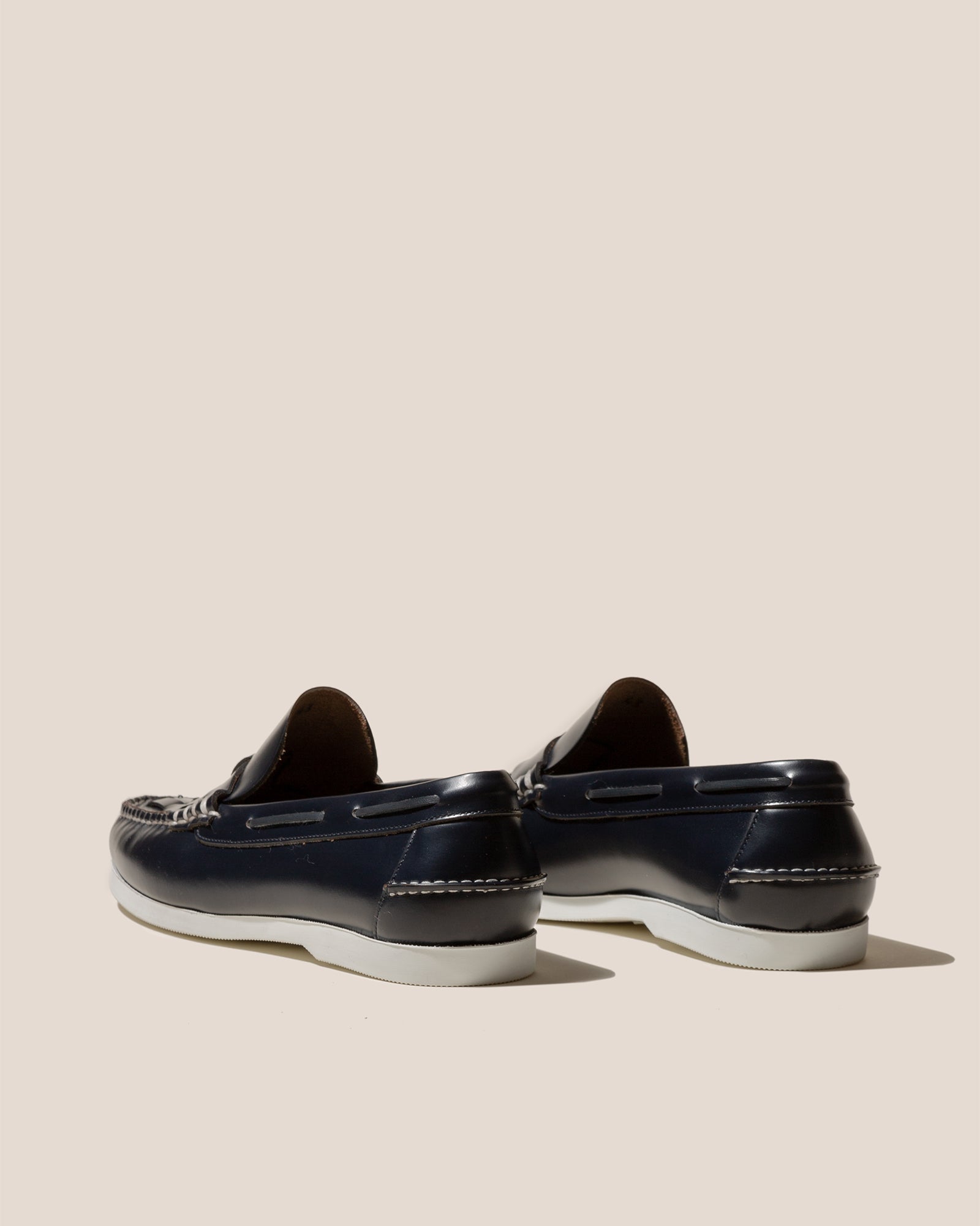 NOMBELA NAUTIC - Men's Interwoven Detail Slip-On Loafer