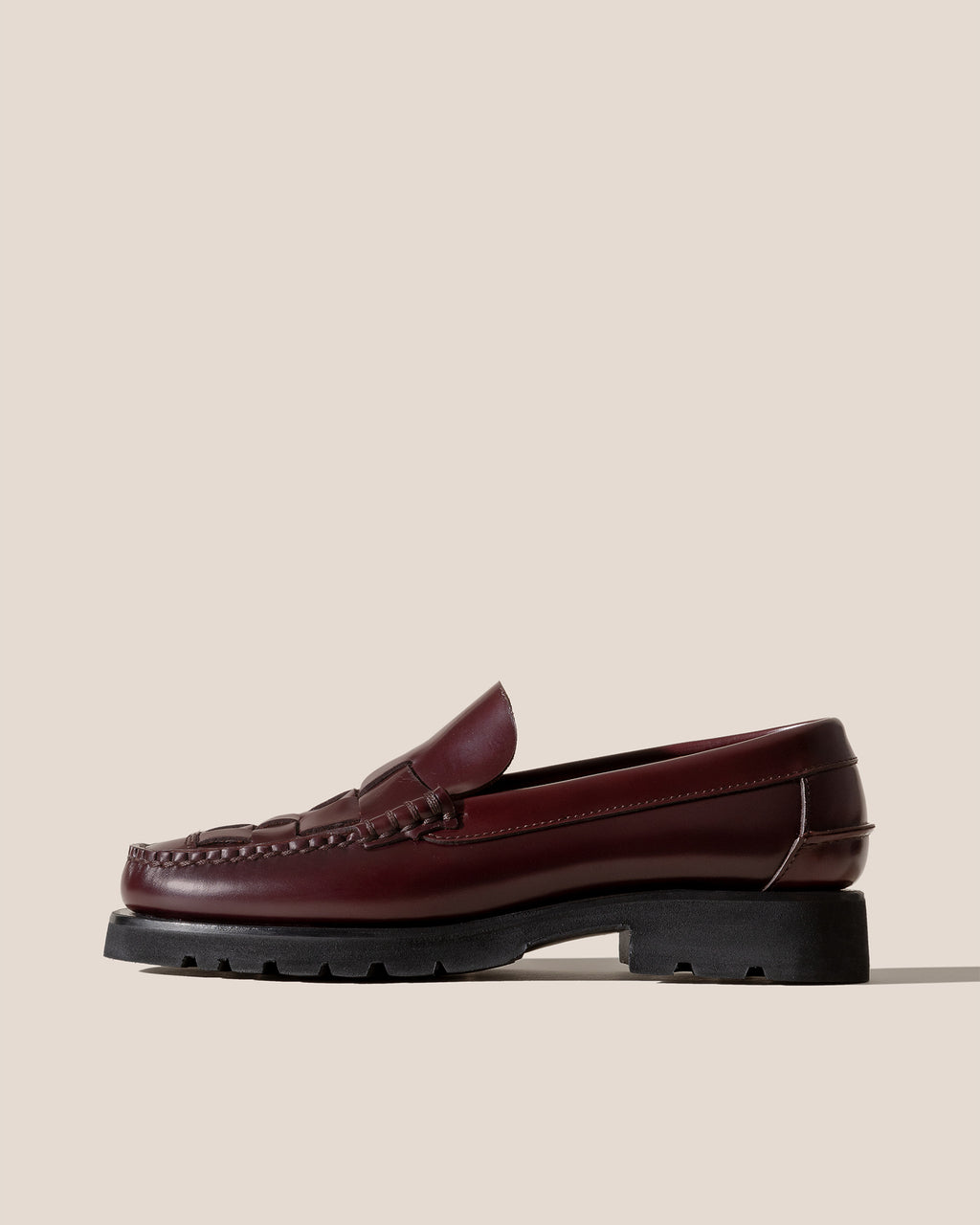 NOMBELA R SPORT - Tread Sole Interwoven Detail Slip-On Loafer