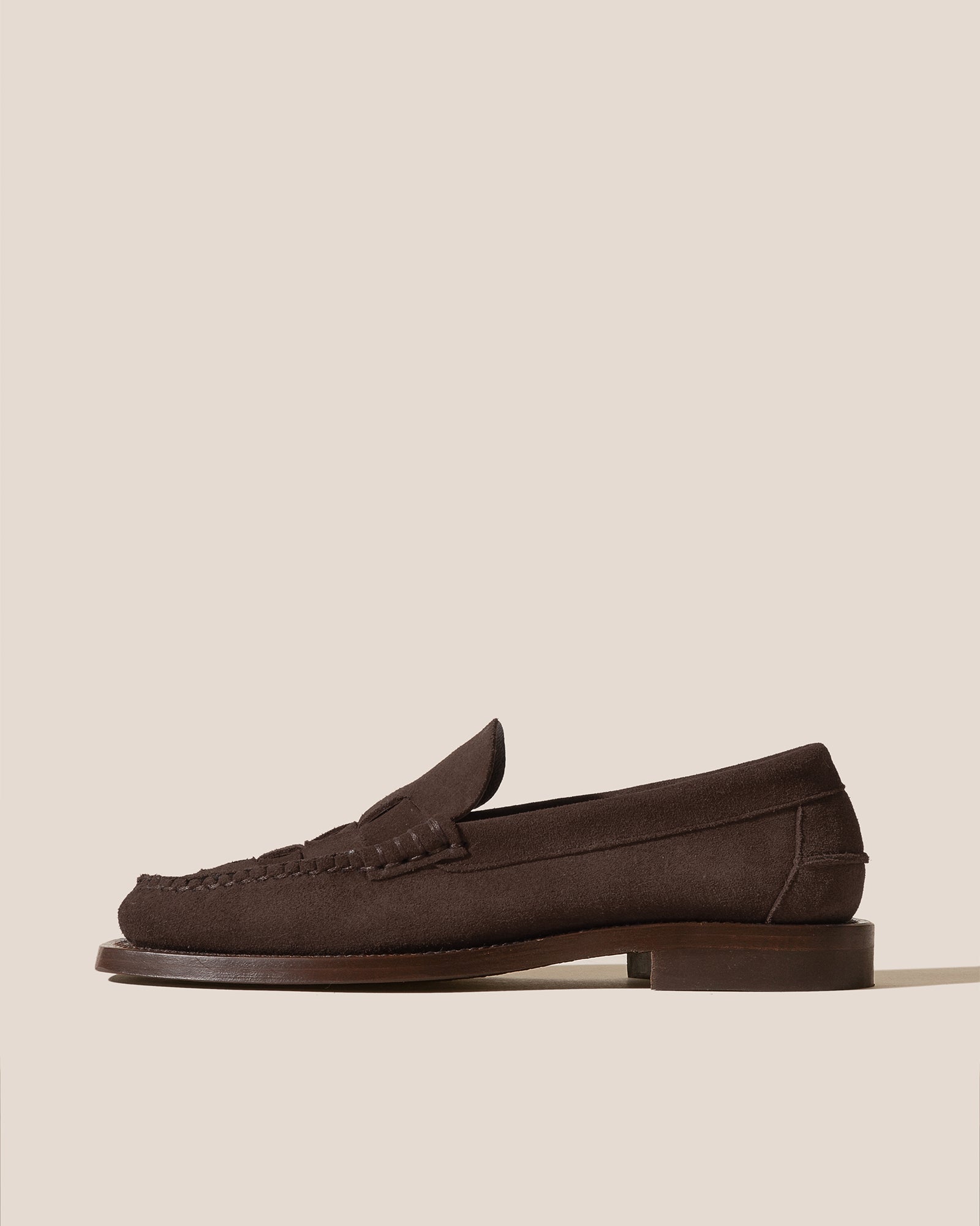 NOMBELA SUEDE - Men's Interwoven Detail Slip-On Loafer