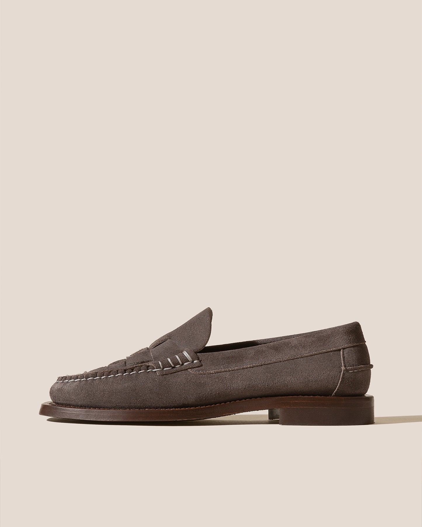 NOMBELA SUEDE - Men's Interwoven Detail Slip-on Loafer